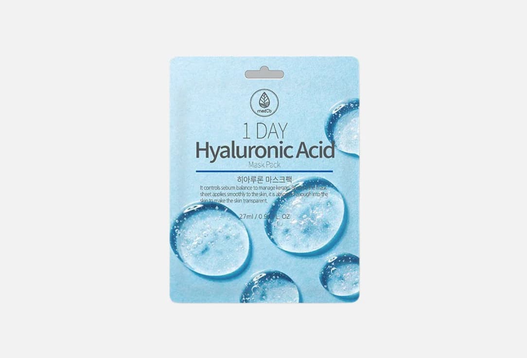 1 DAY Hyaluronic Acid Mask Pack